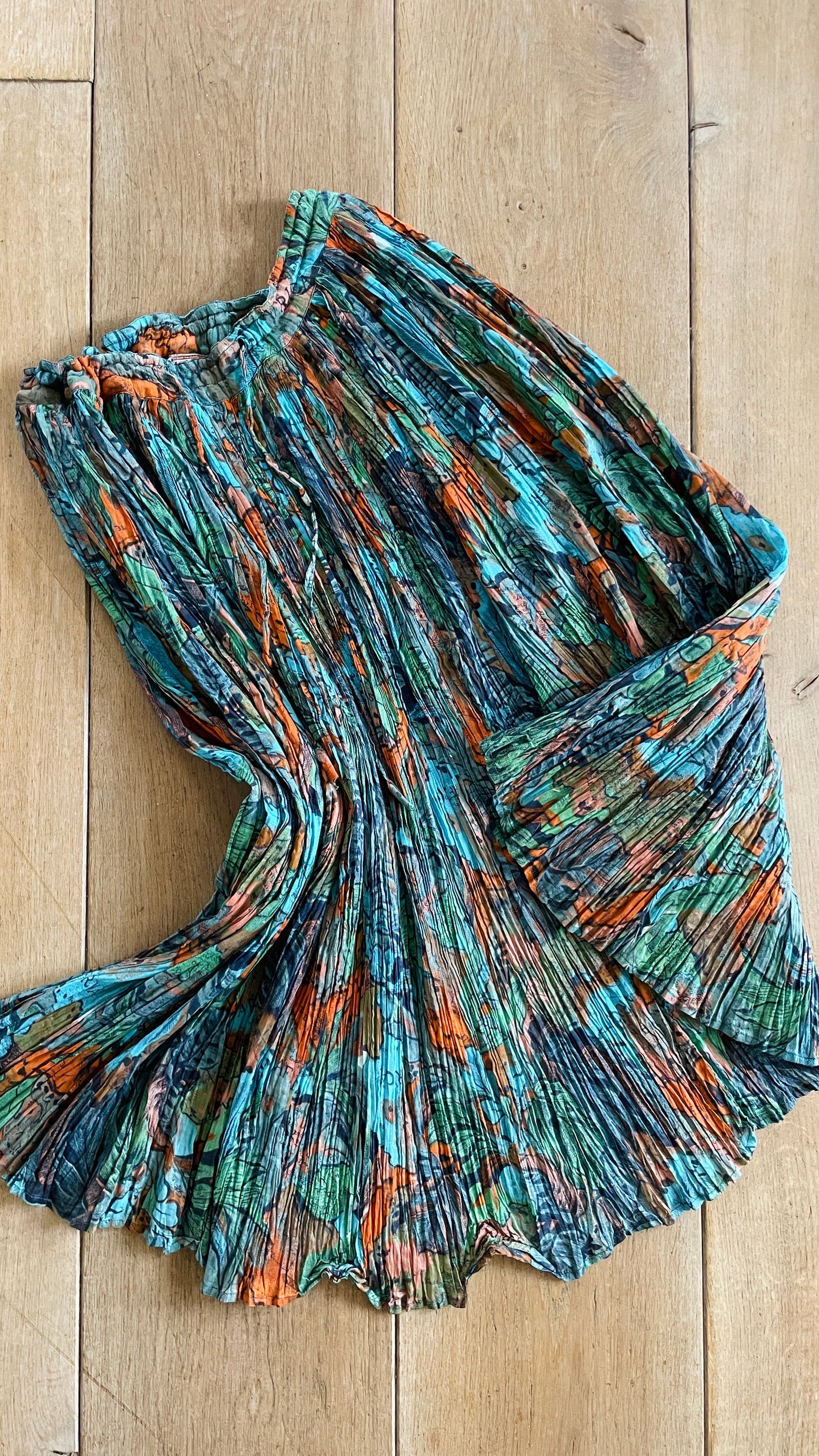 Turquoise Print Co-ord