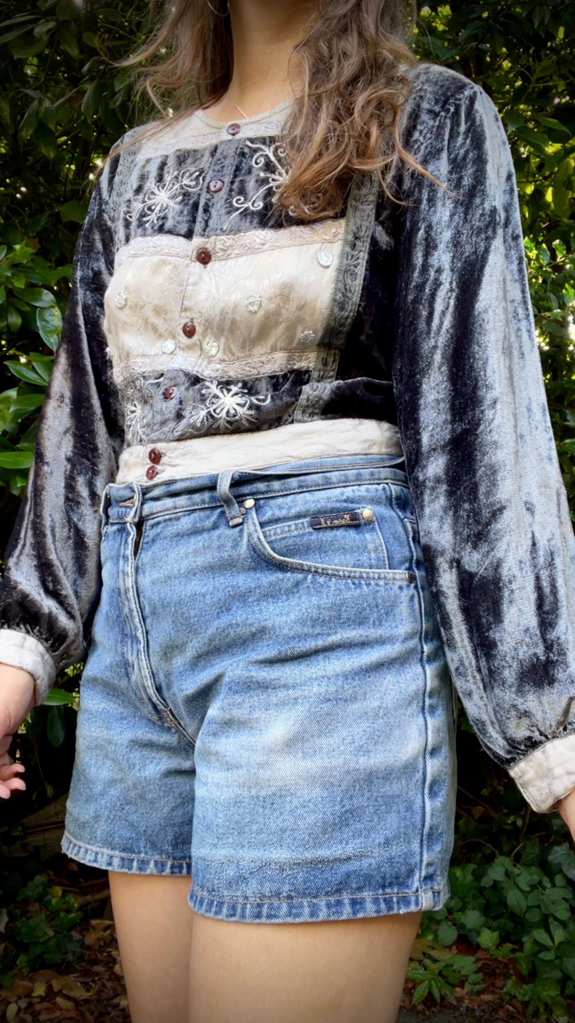 90s Velvet Top