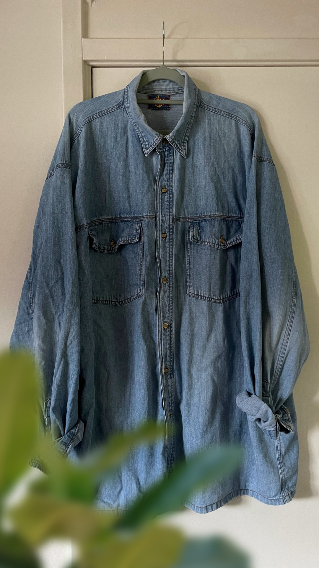 Oversized Denim Shirt