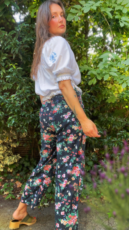 Floral Trousers