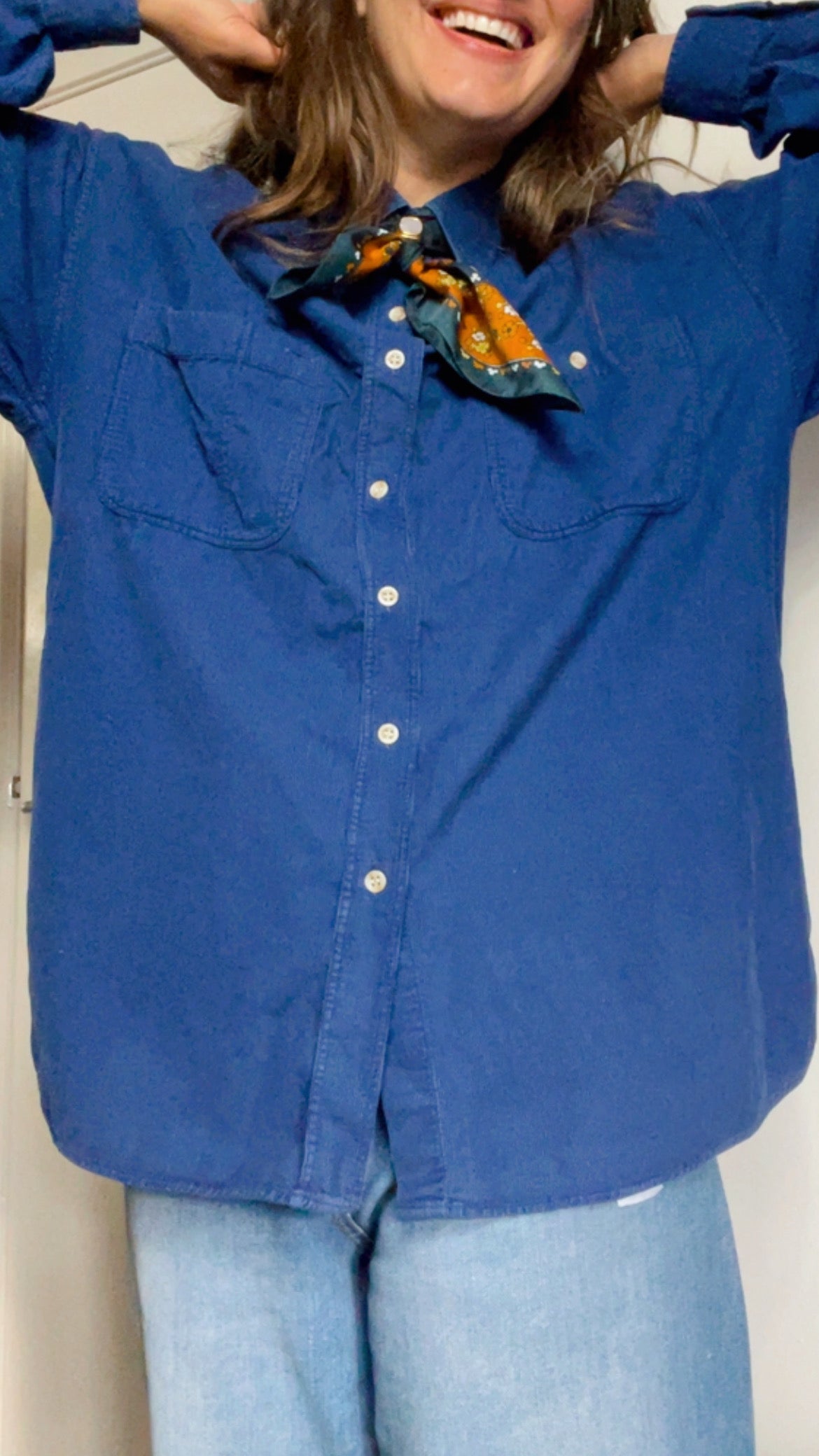 Corduroy Button Down Shirt