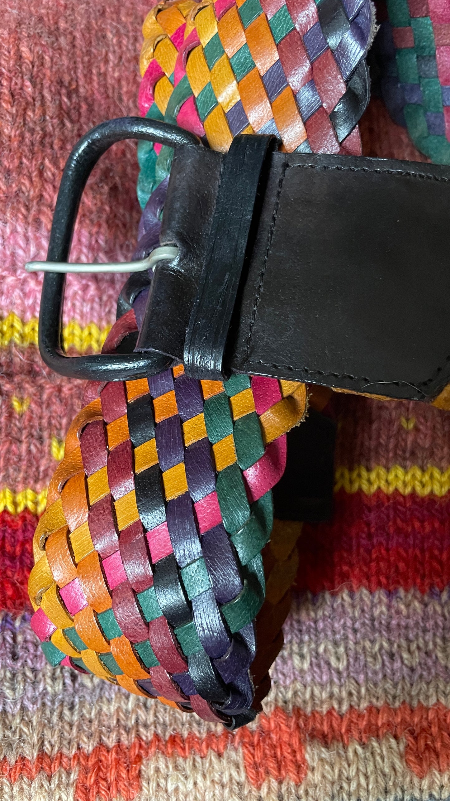 Colorful Woven Belt