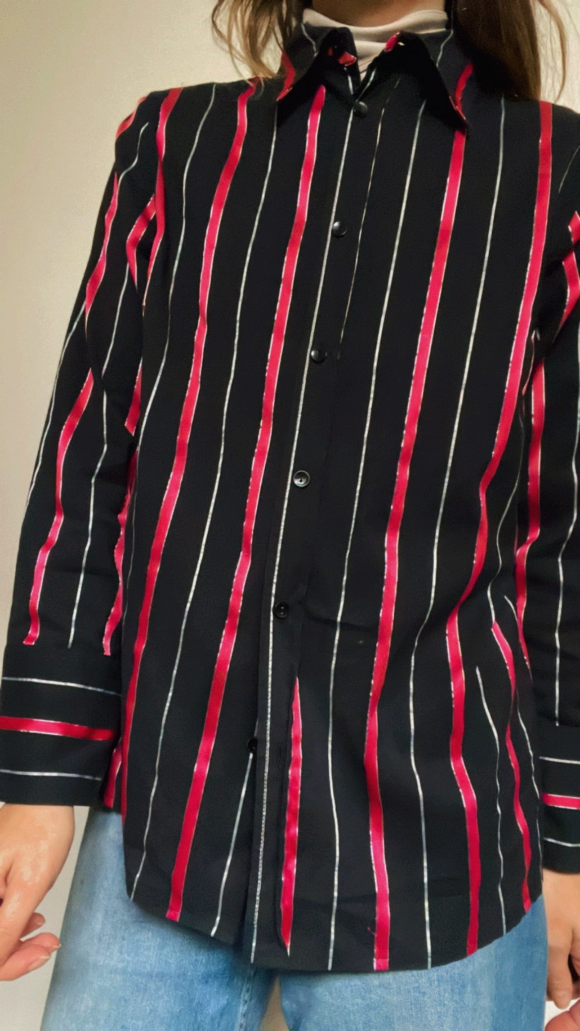 70s Festive Stripe Shirt