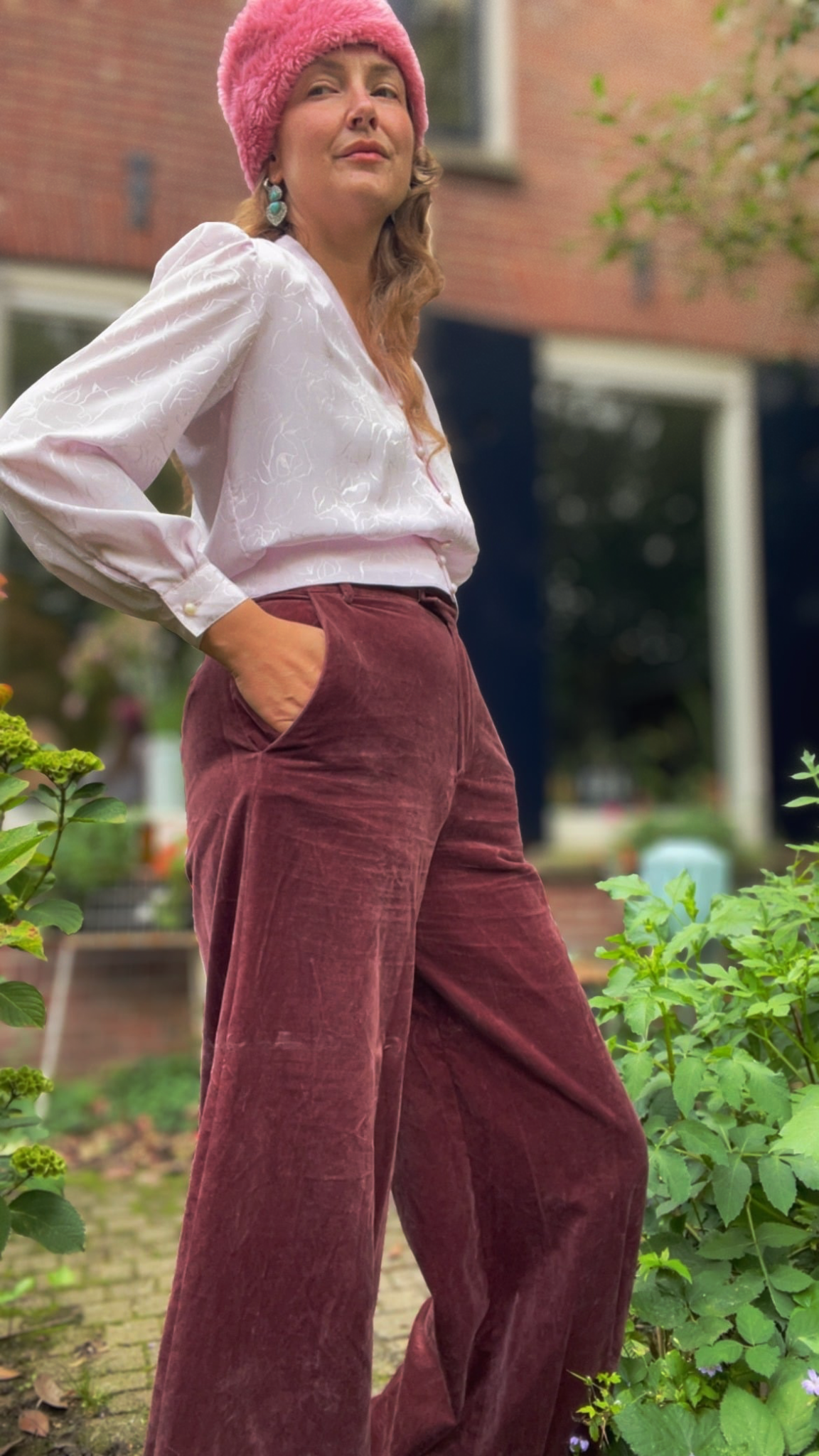 70s Cropped Blouse