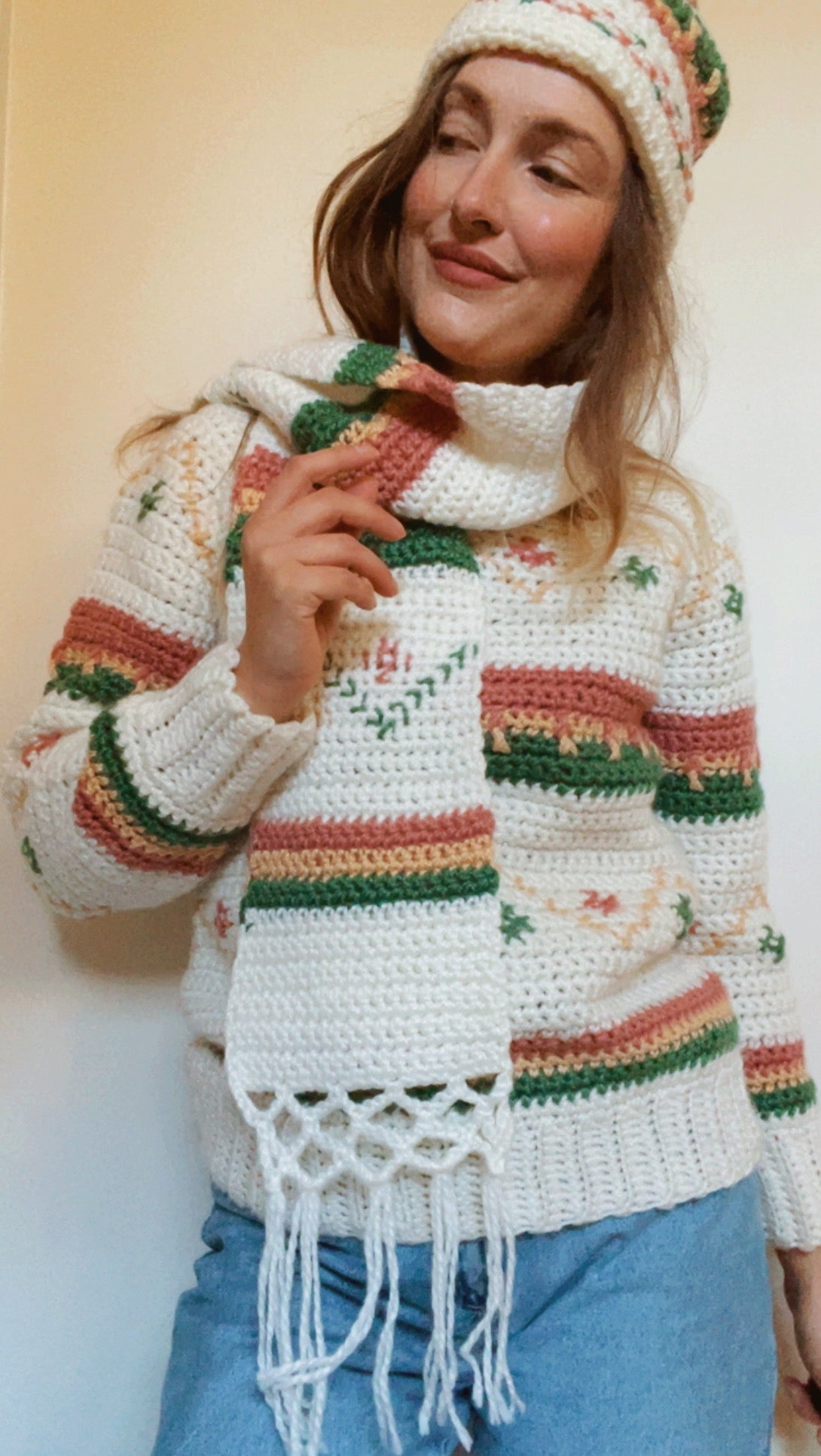 Knitted Jumper Set