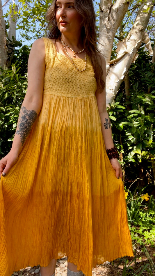 Yellow Sun Dress