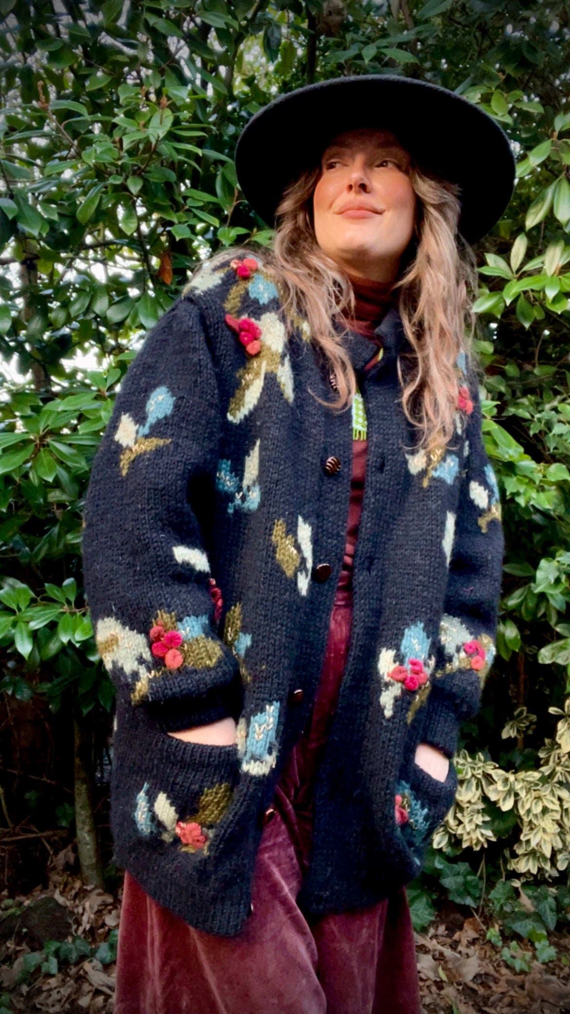 Floral Padded Jardigan