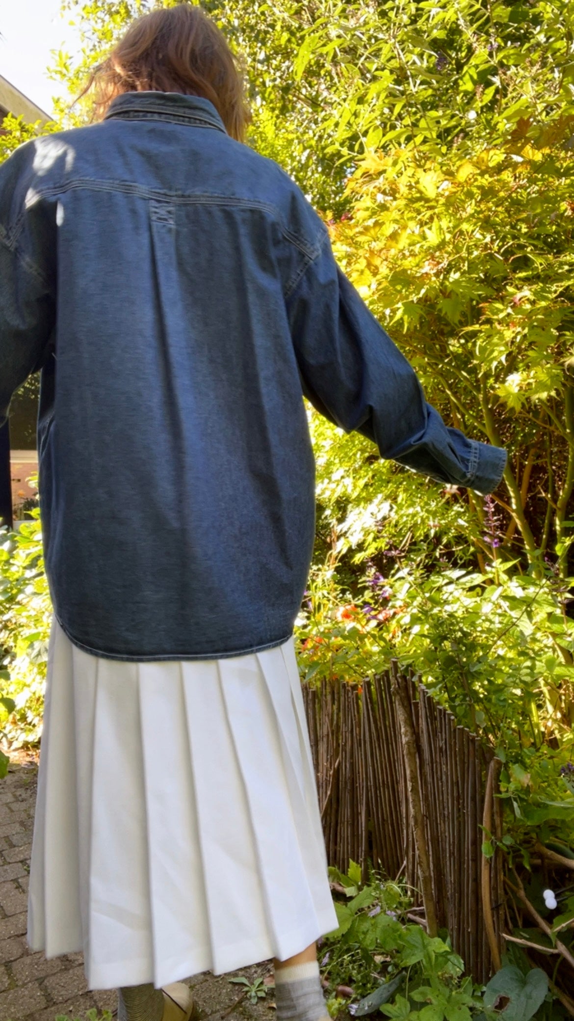 Oversized Denim Shirt