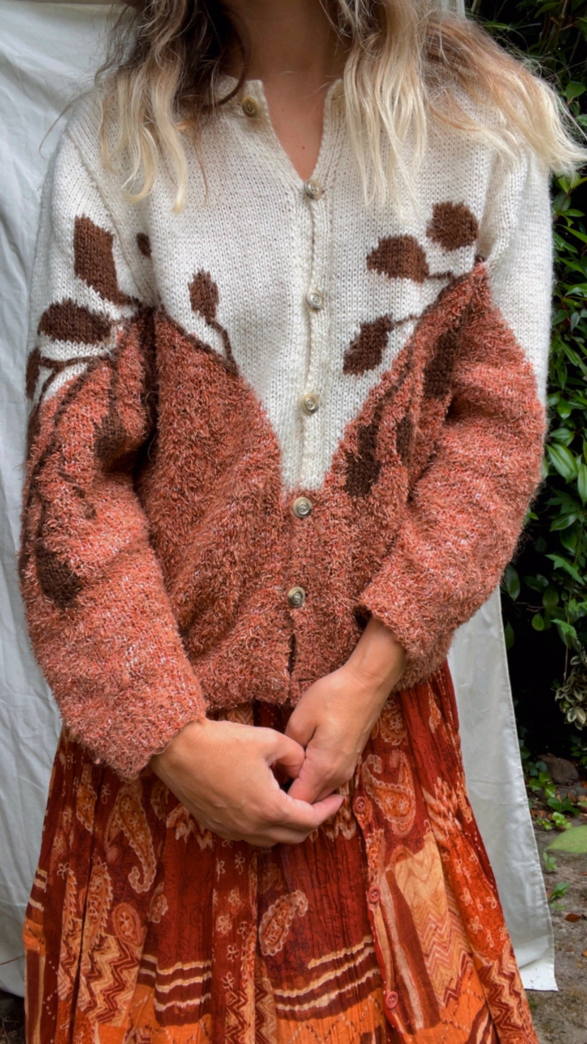 Fall Leaves Cardigan