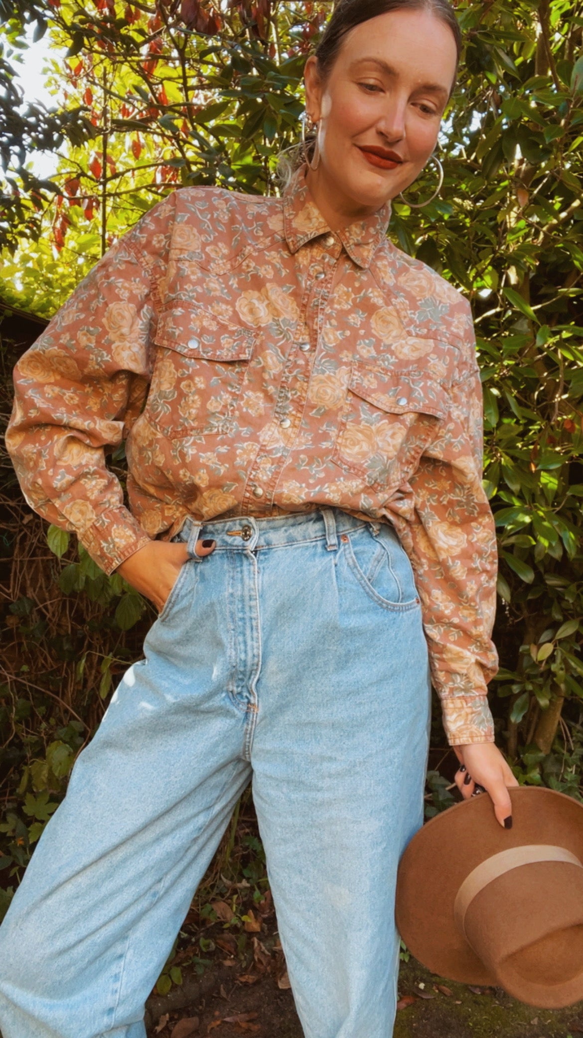 90s Floral Shirt