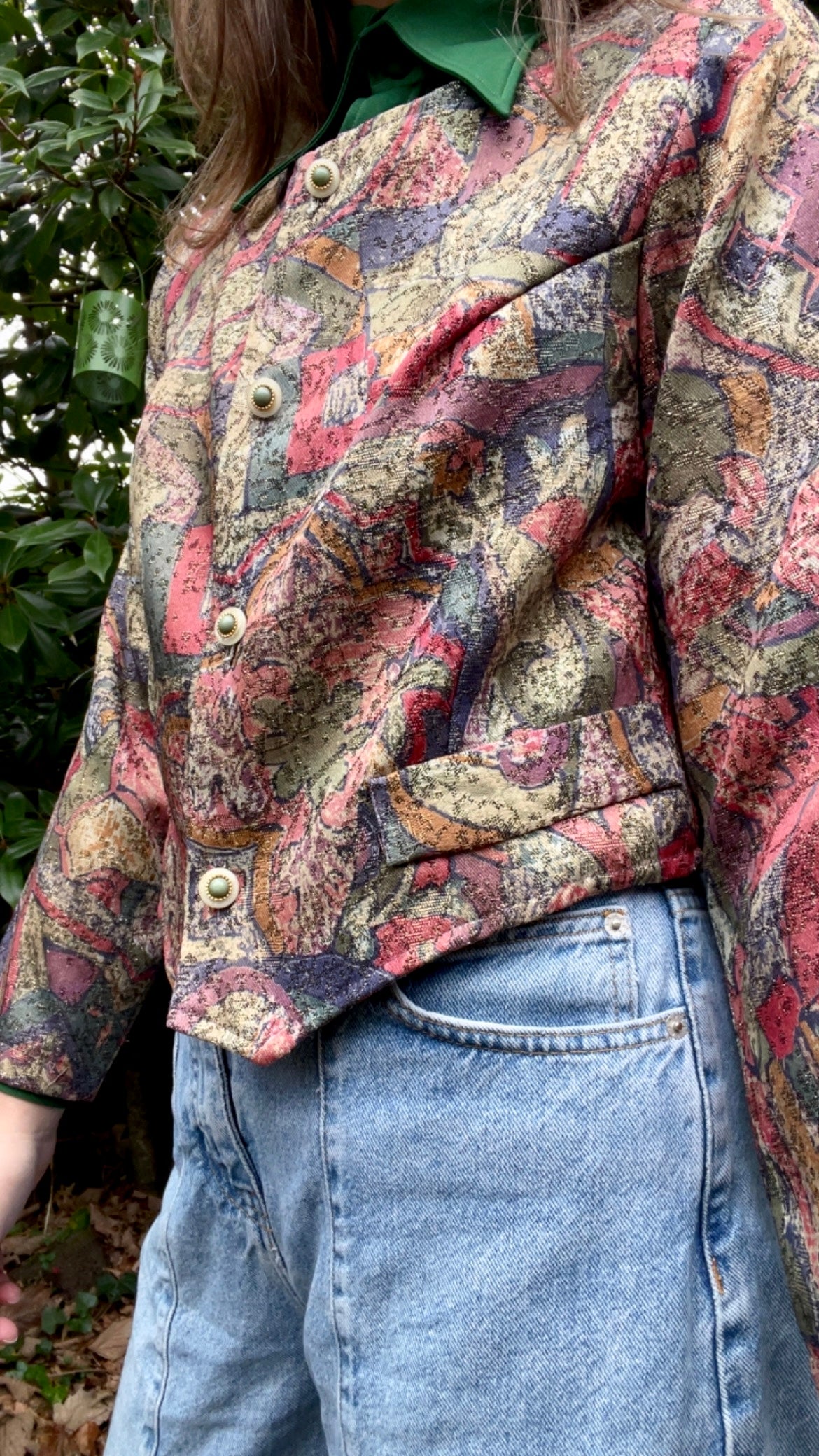 Sparkle Cropped Blazer