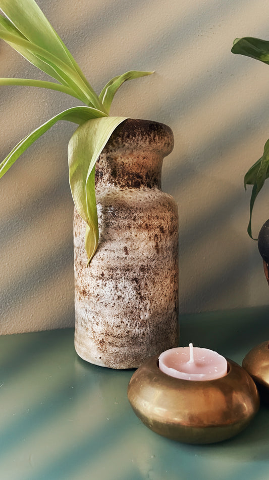 60s textured vase