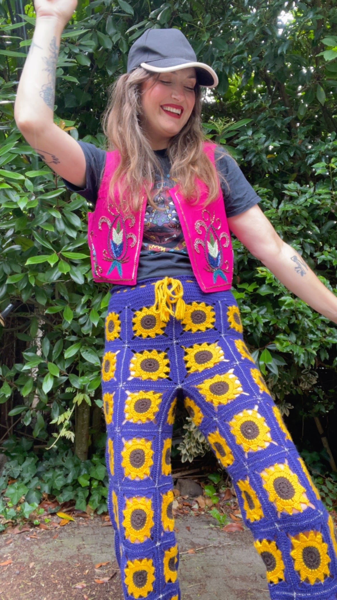 Beaded Silk Waistcoat