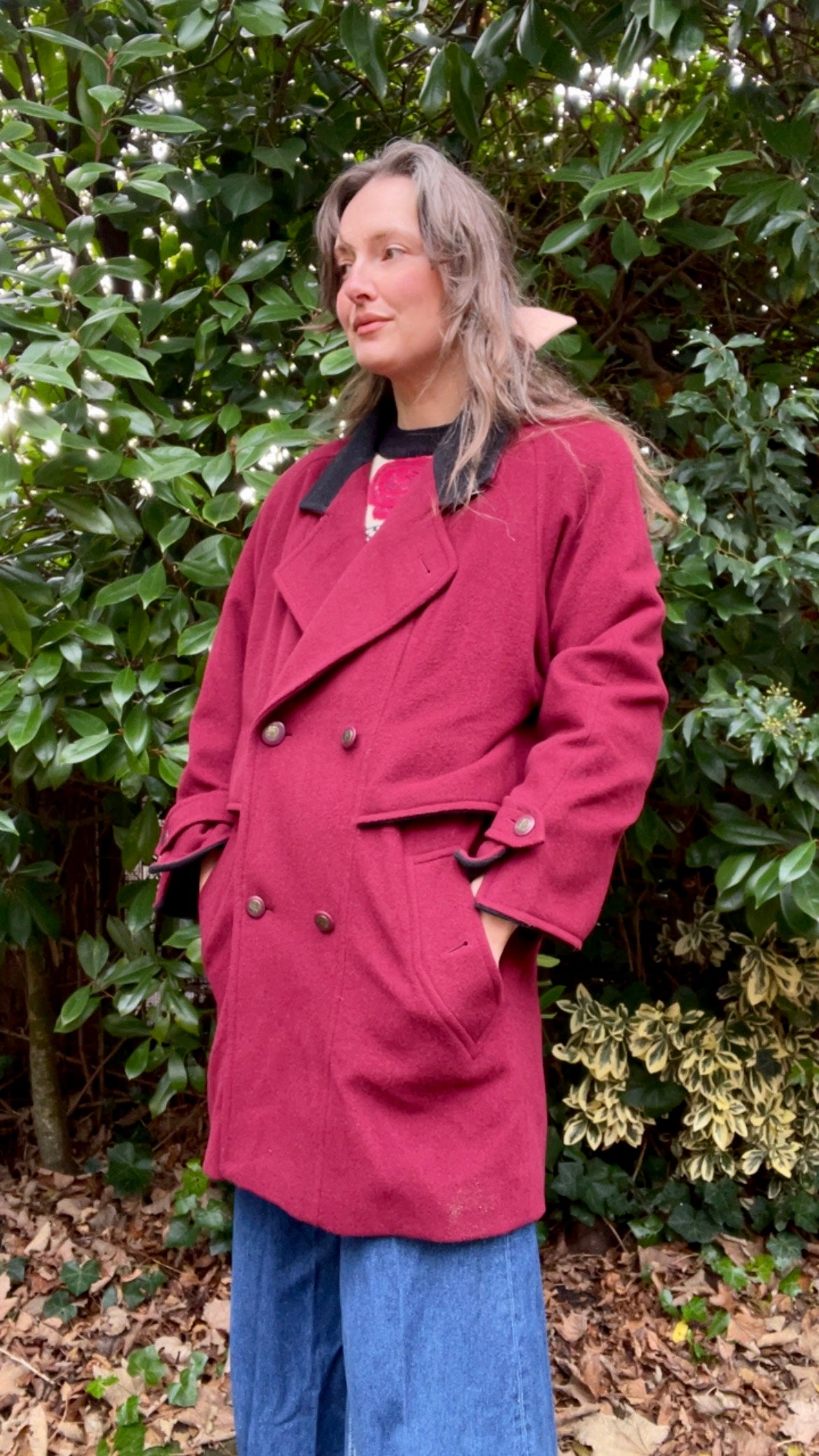 Mid-length Wool Coat