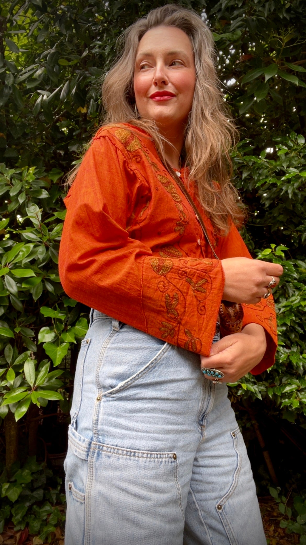 Whimsical Cropped Shirt