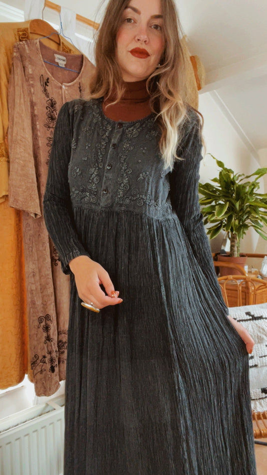 Black Pepper Maxi Dress