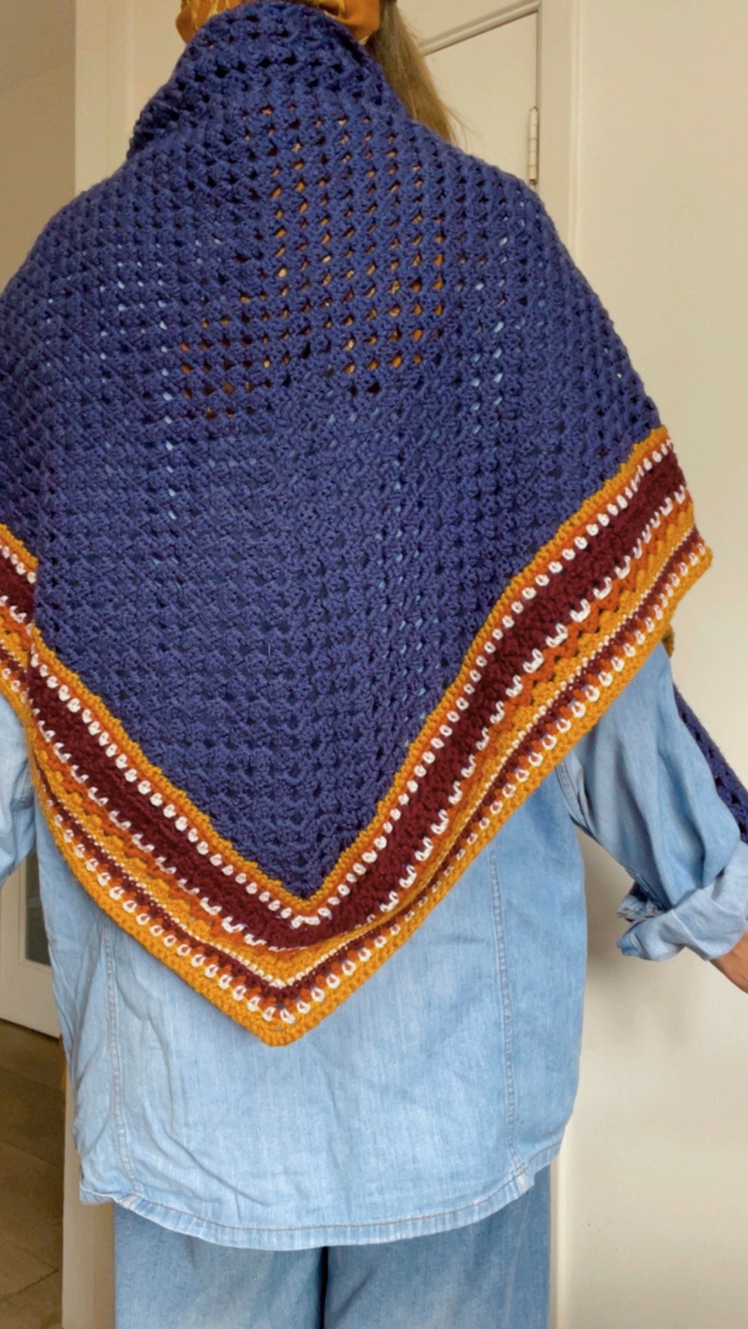 Crochet Triangle Scaf