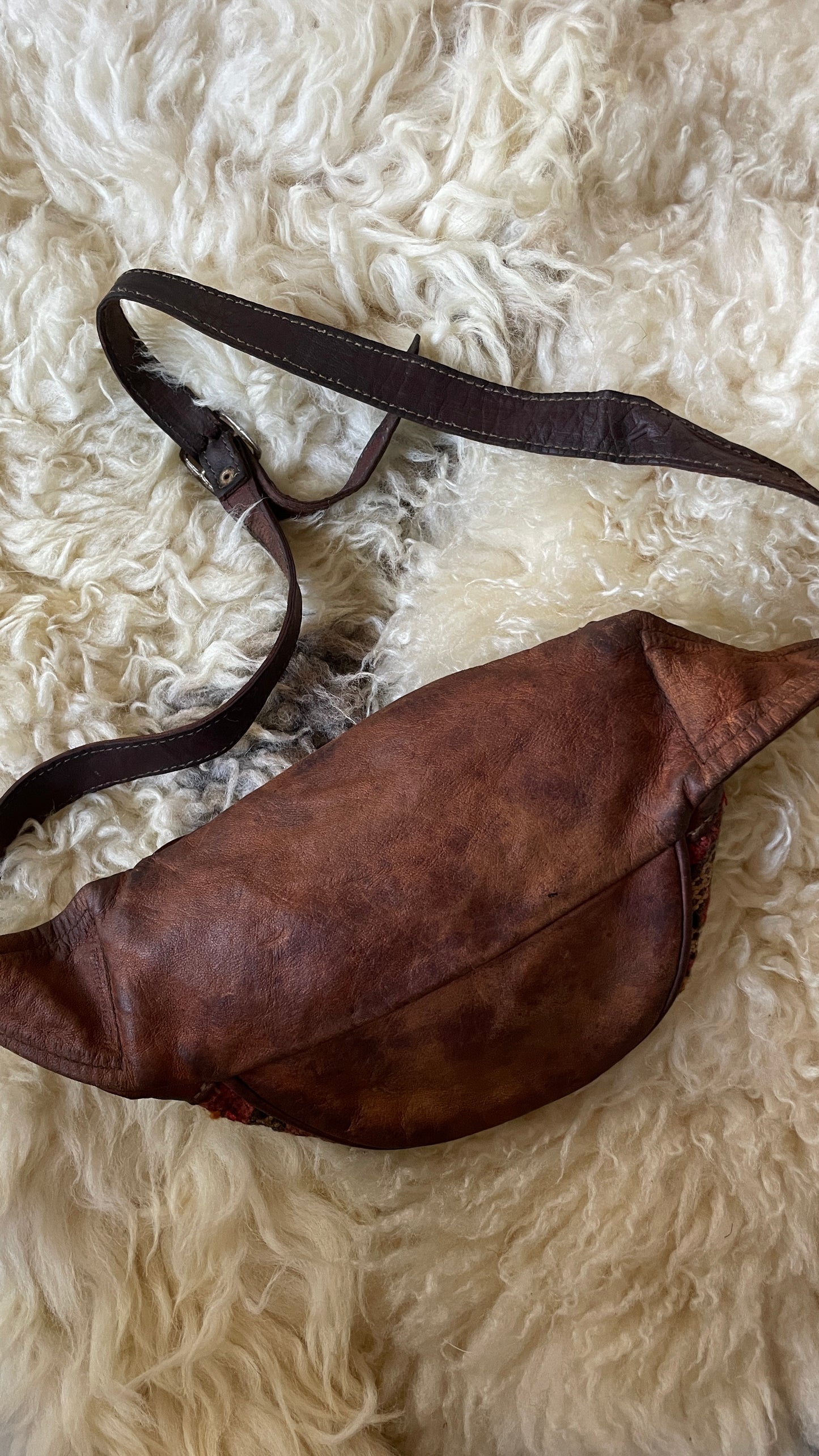 Kelim & Leather Bumbag