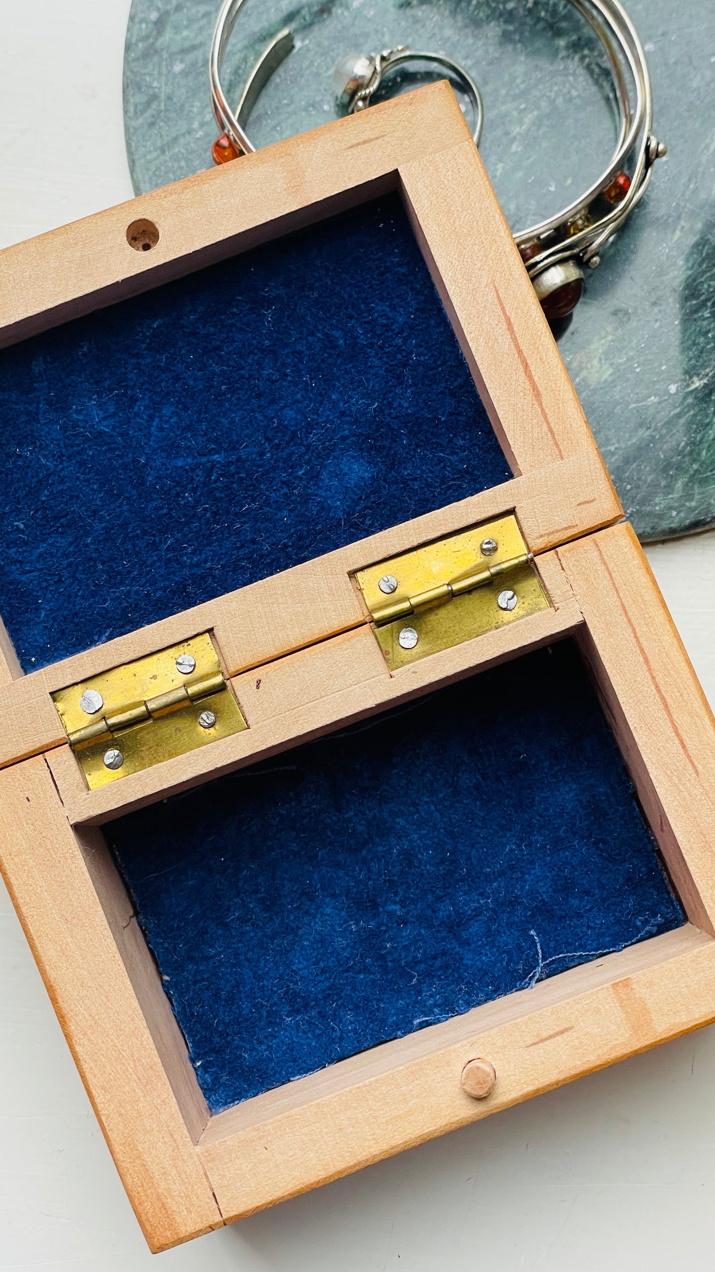 Wood Inlay Treasure Box