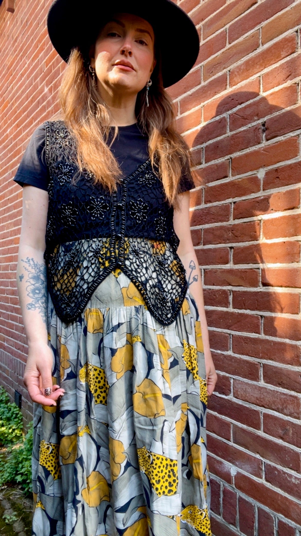 Crochet Beaded Waistcoat