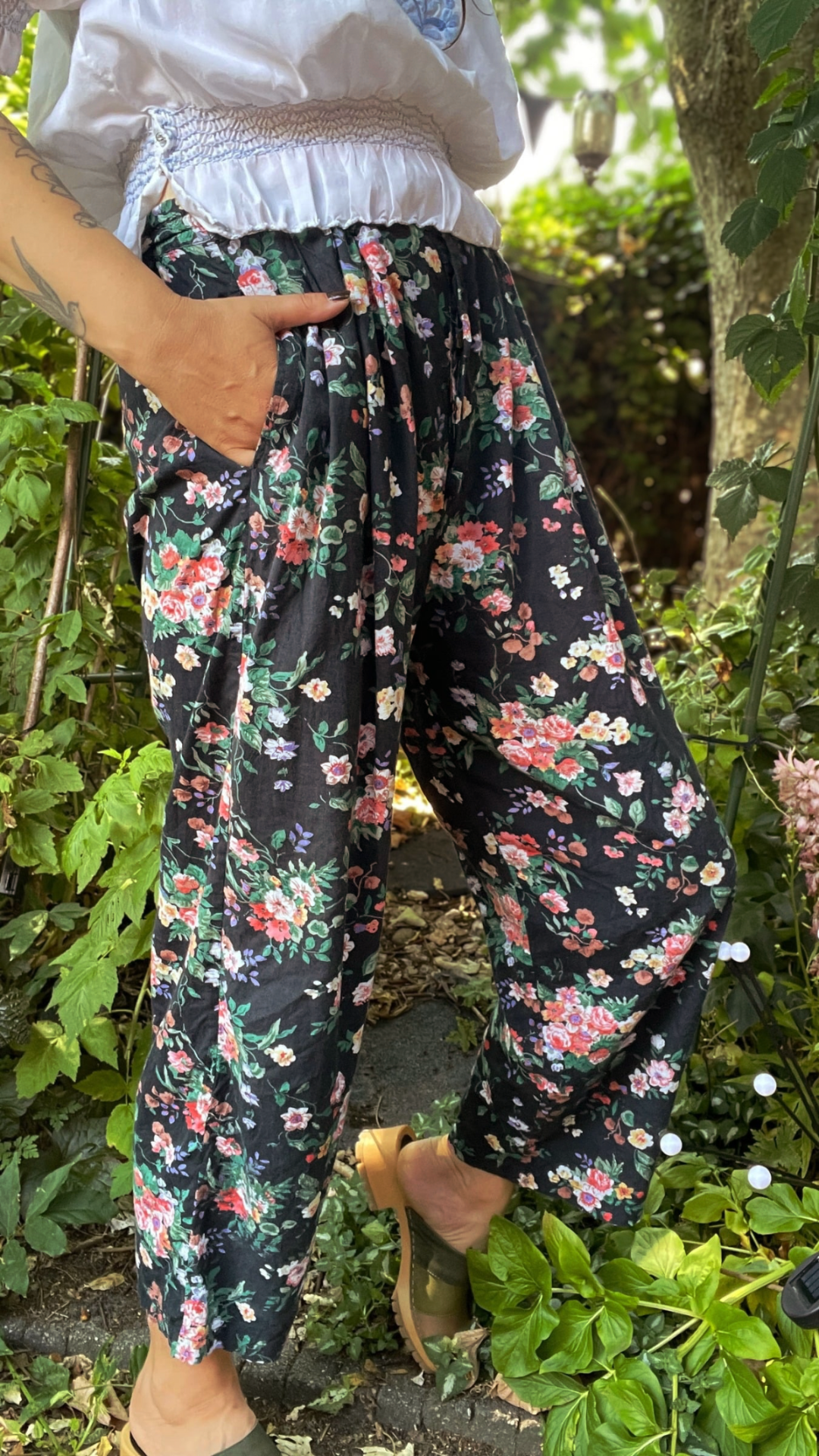Floral Trousers