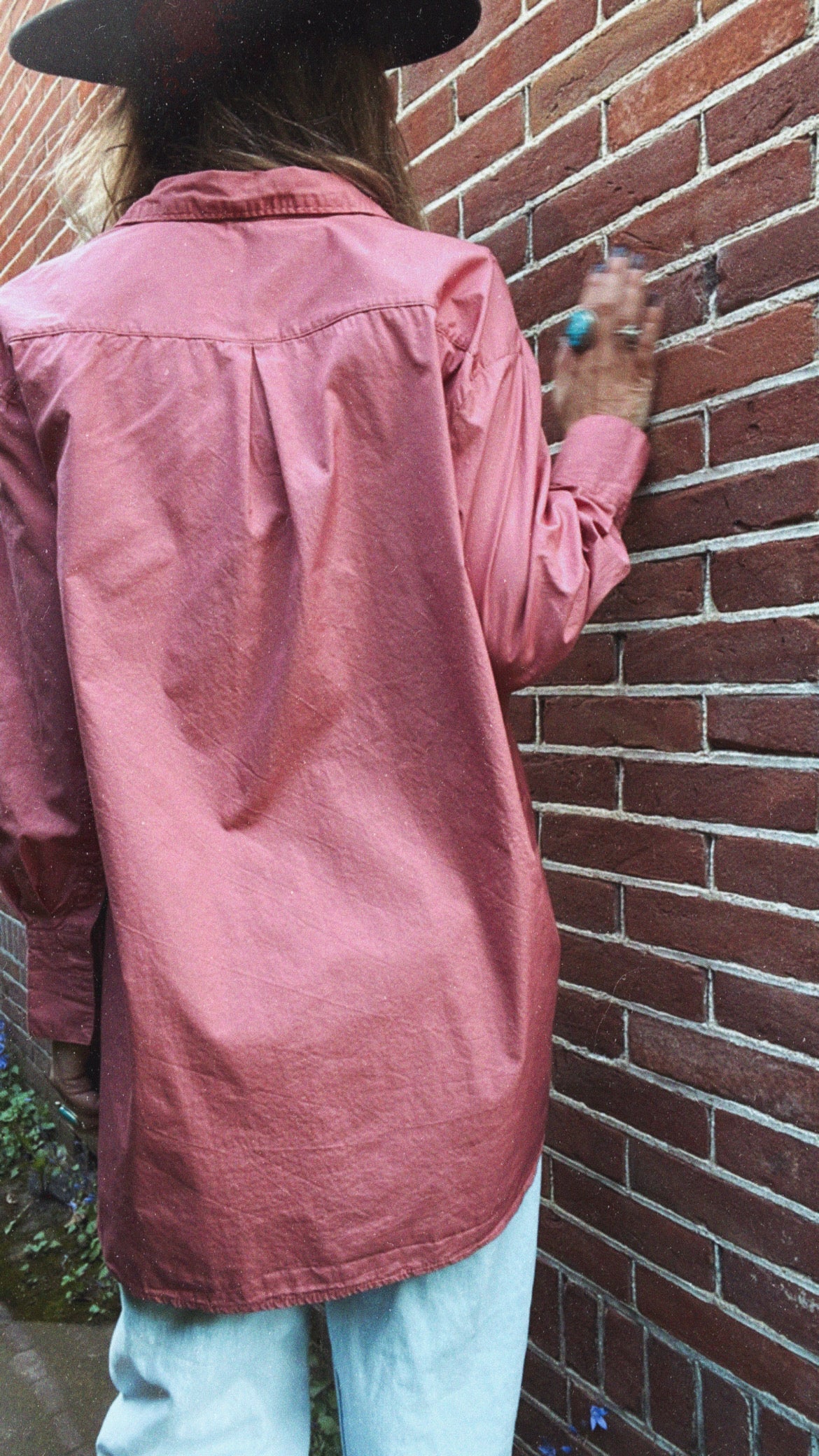 Rosé Oversized Shirt