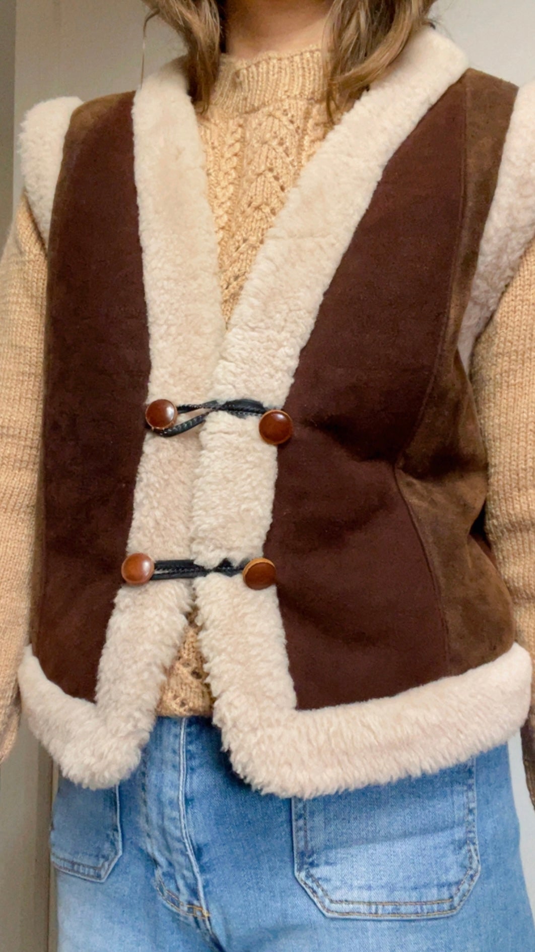 Shearling Waistcoat