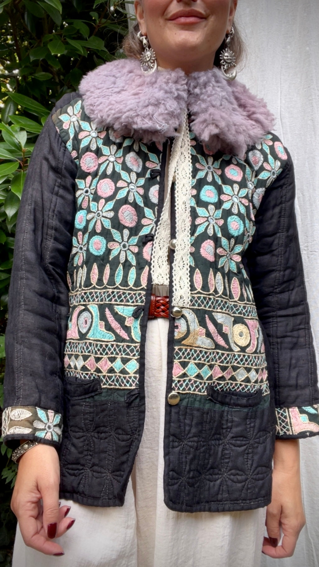 Suzani padded jacket