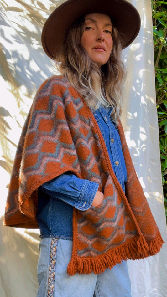 70s Poncho