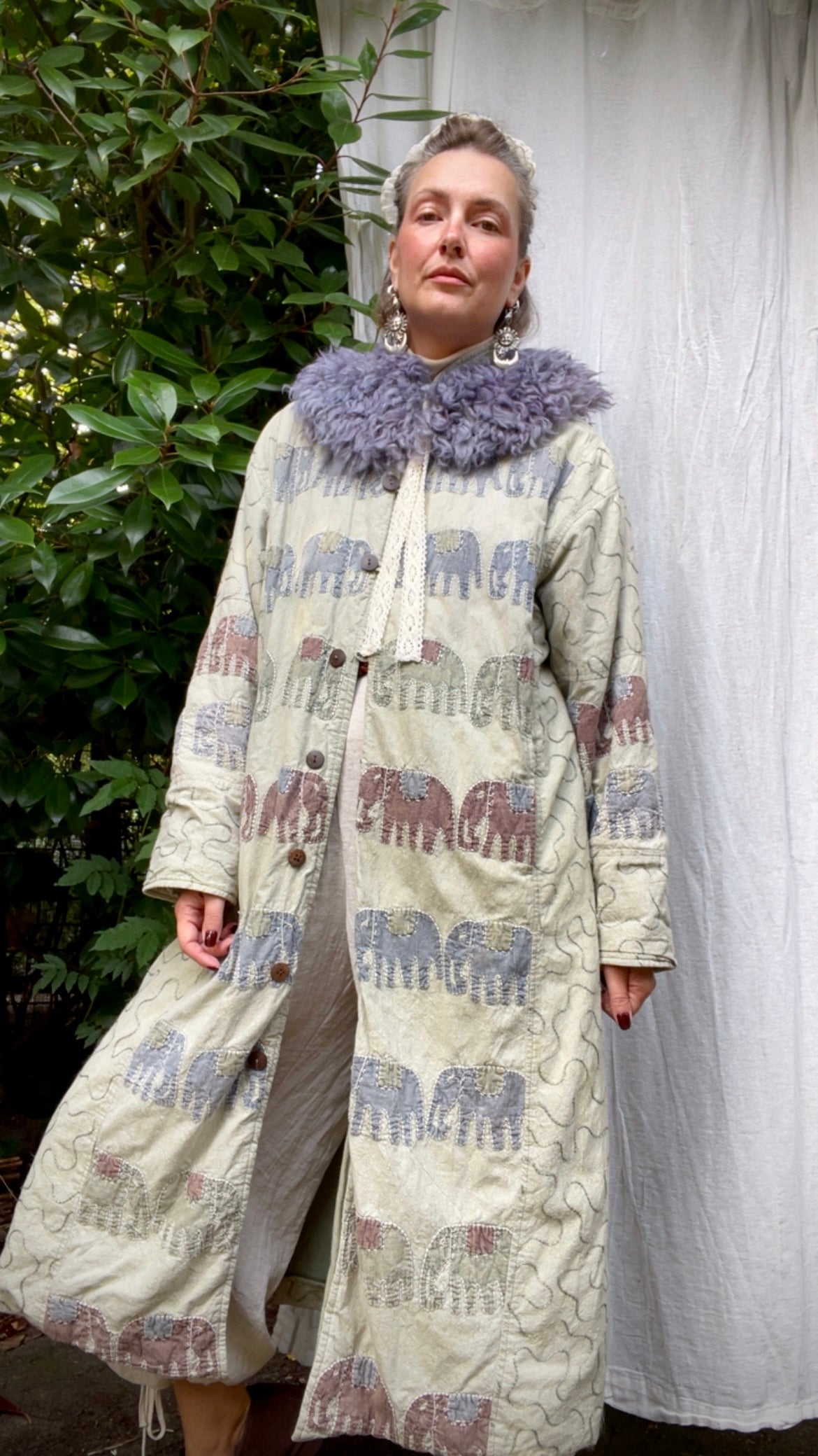 Full Length Kantha Jacket
