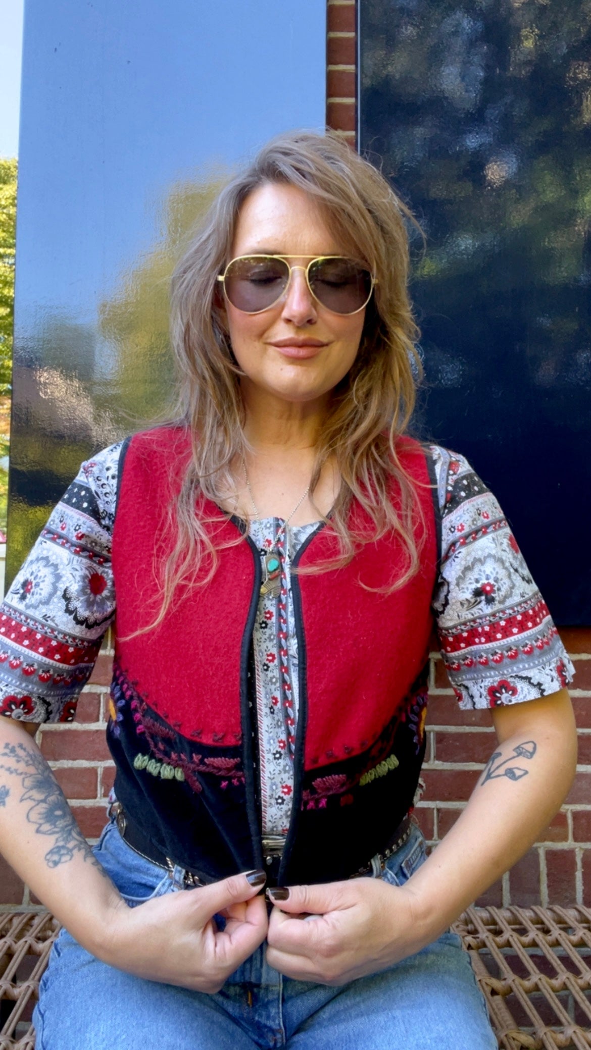 French Connection Wool Waistcoat