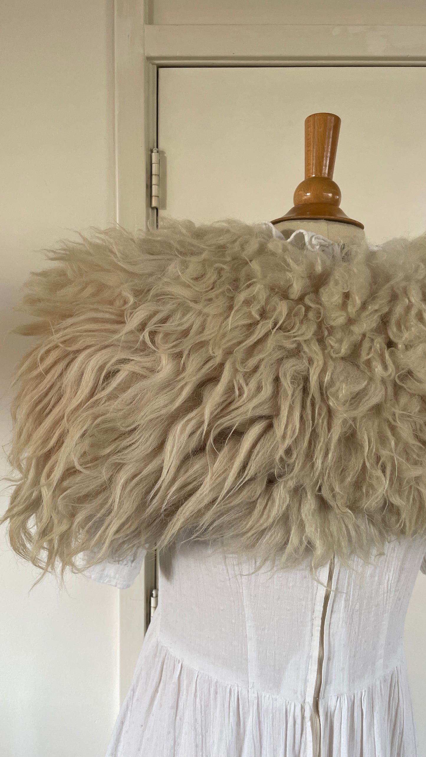 Reworked • XL Shearling Collar