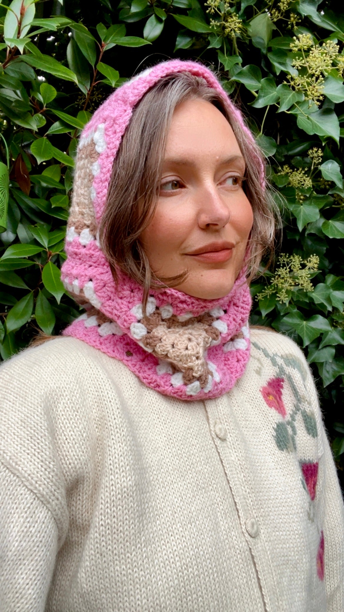 Granny Square Crochet Balaclava