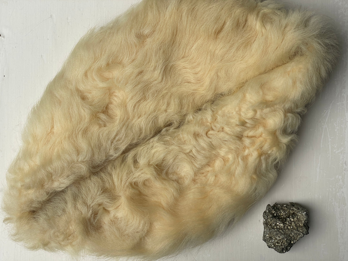Shearling Pill Box Hat