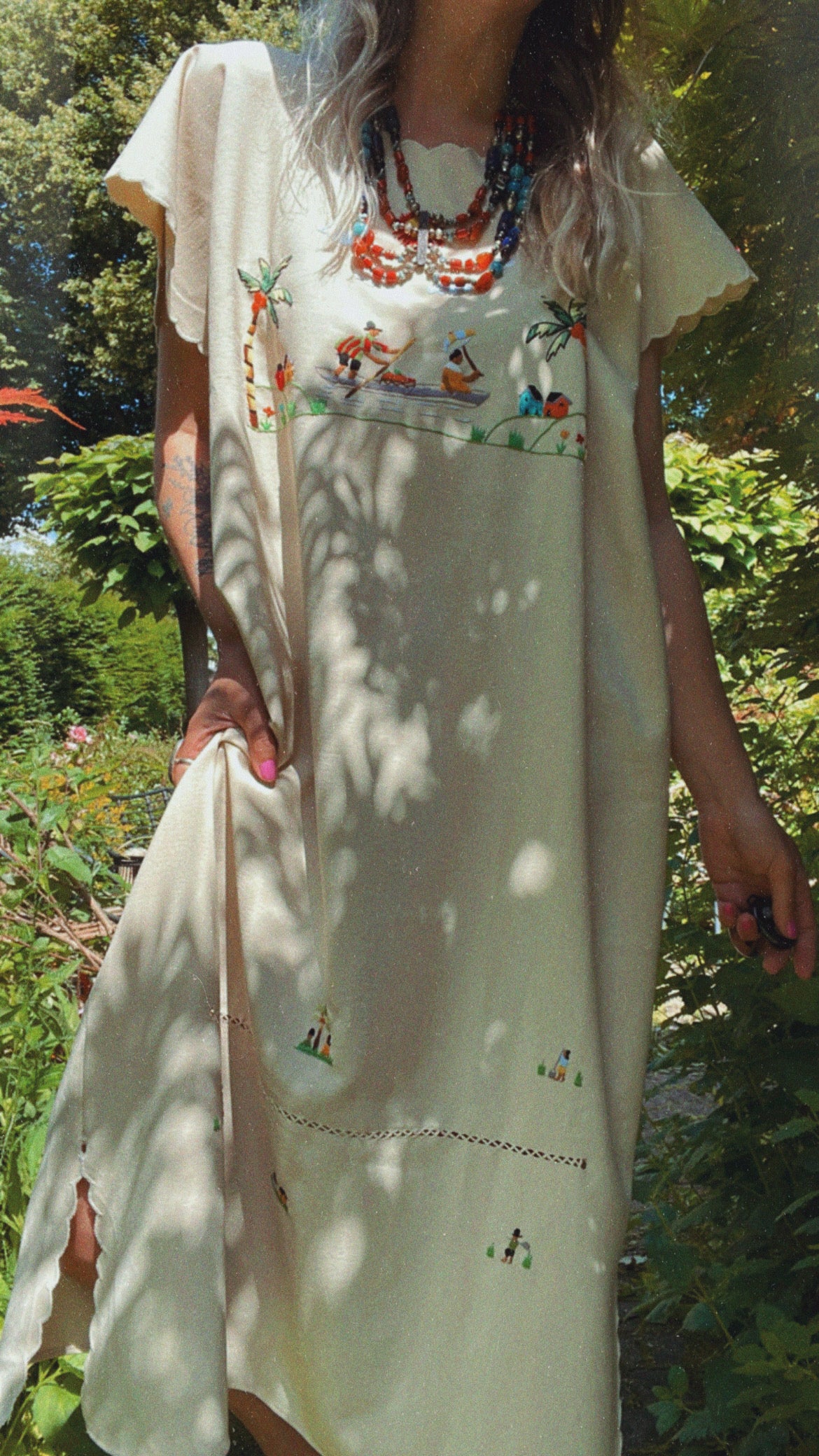 Peruvian Embroidery Dress