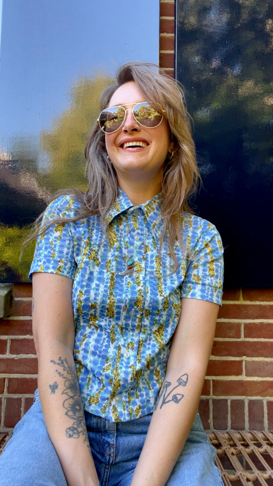 70s Floral SS Shirt
