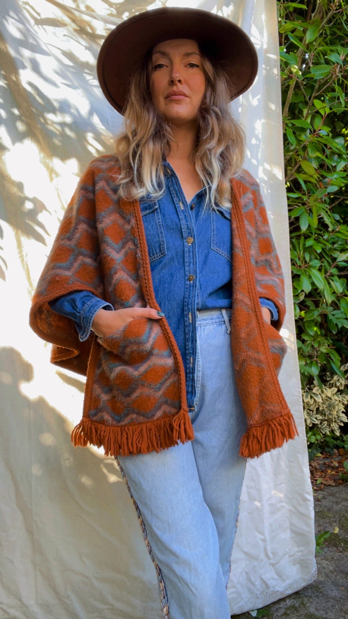 70s Poncho