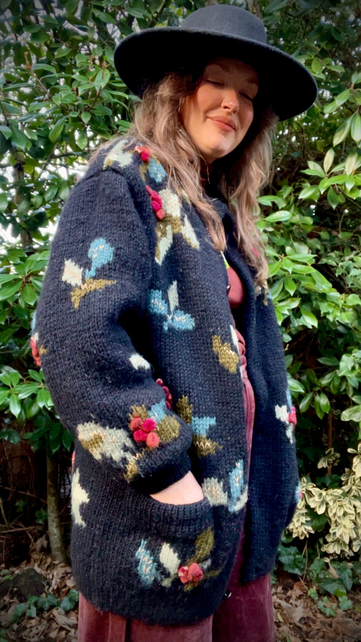 Floral Padded Jardigan