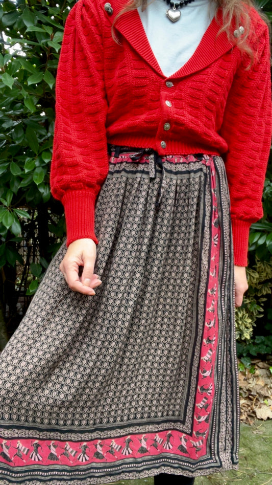70s Midi Skirt