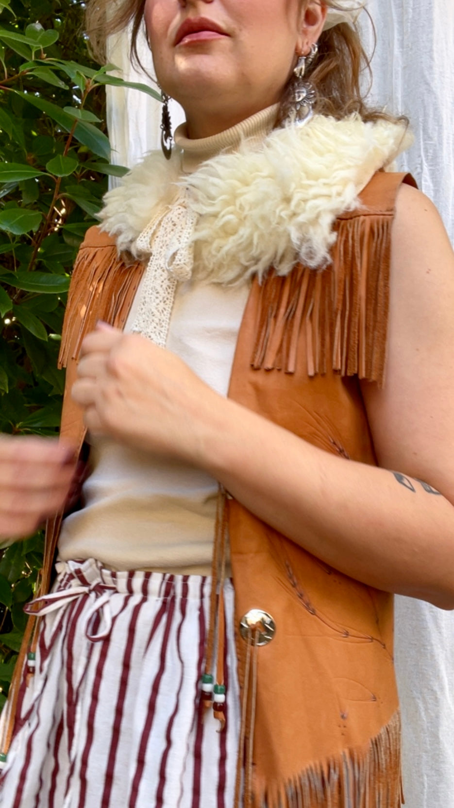 Natural Shearling Collar
