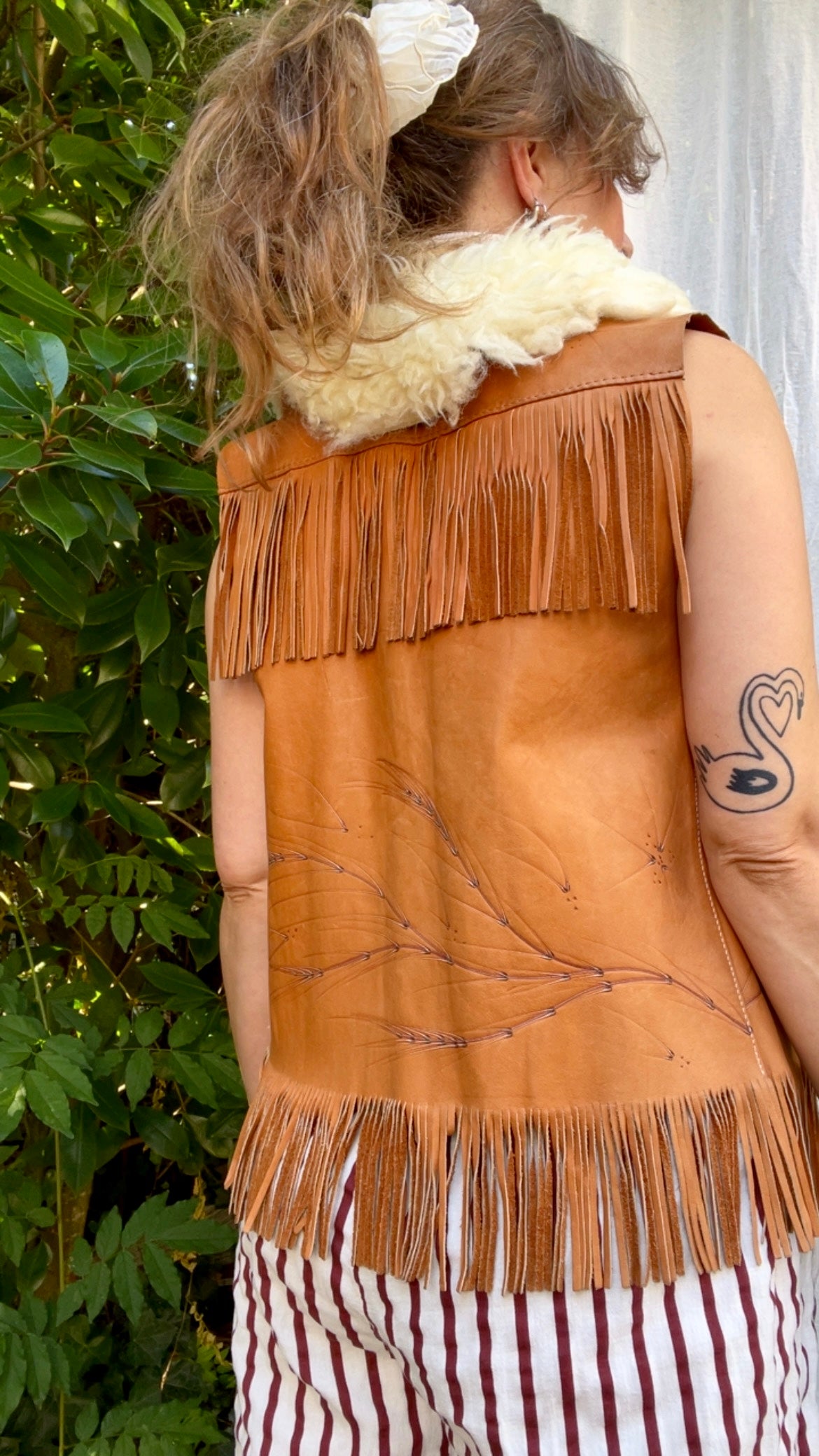 Natural Shearling Collar