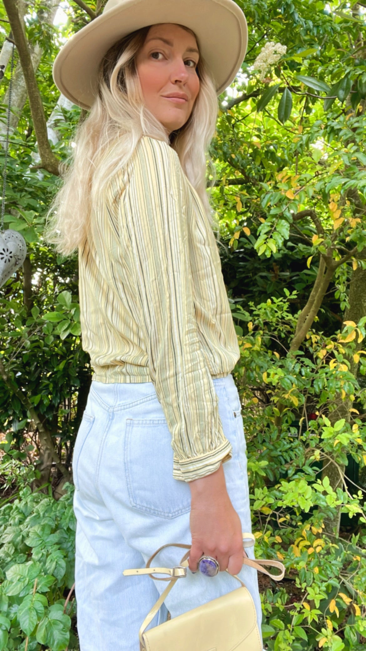 60s striped top
