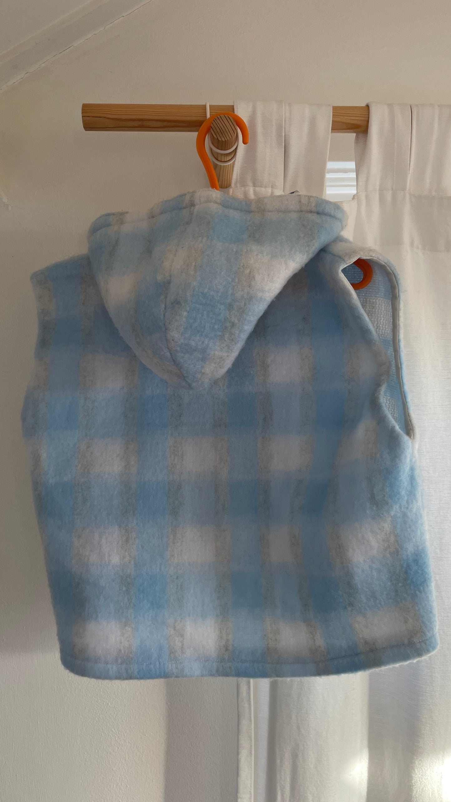 Handmade fleece bodywarmer