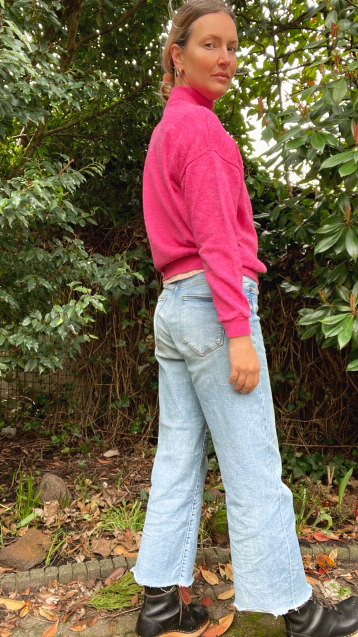 Hot pink jumper