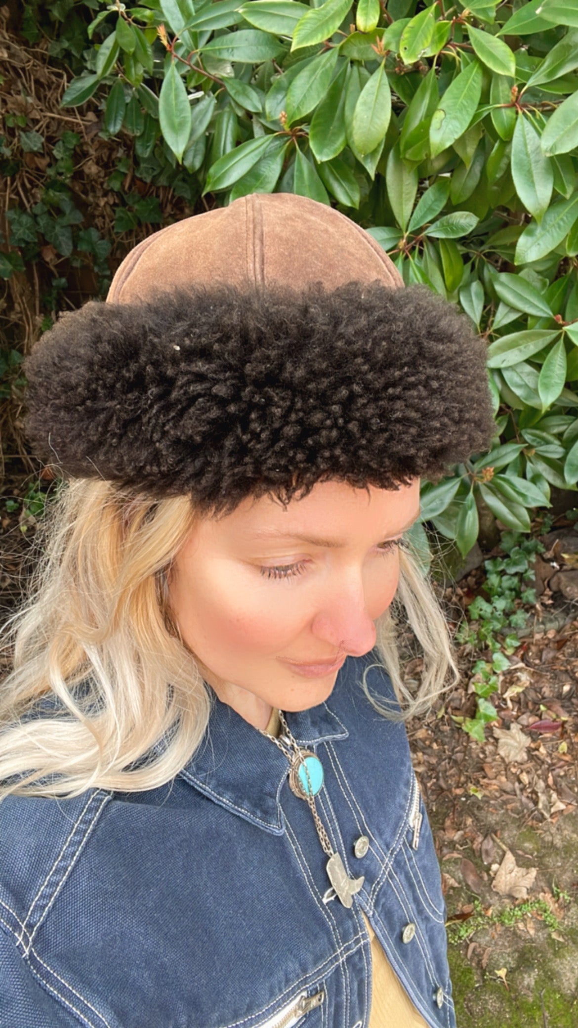 60s Shearling hat